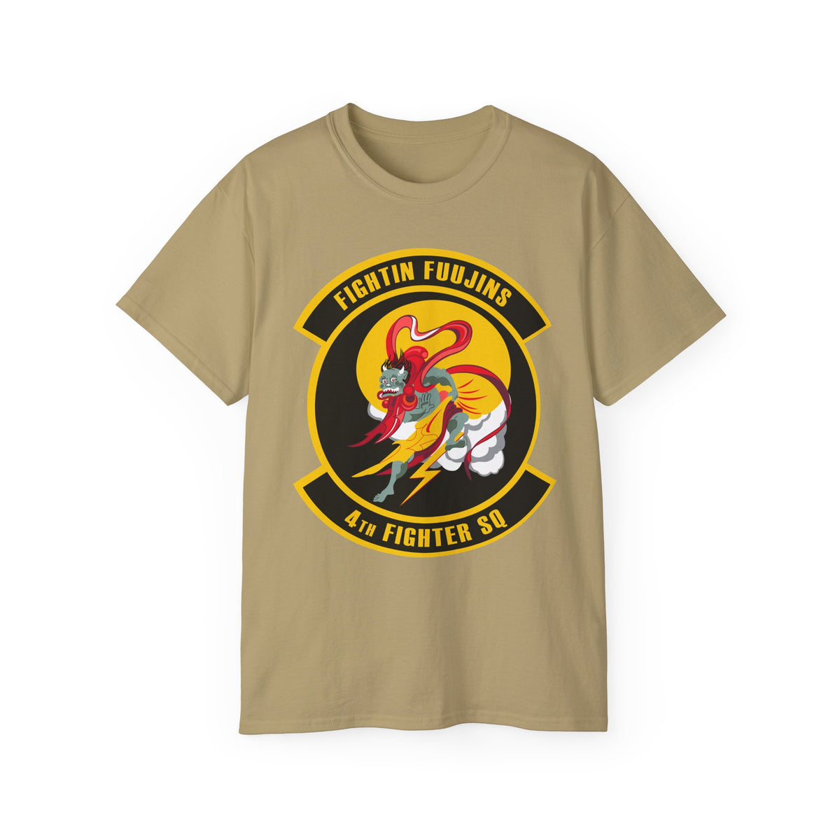 Unisex Ultra Cotton Tee - USAF - 4th Fighter Squadron wo txt