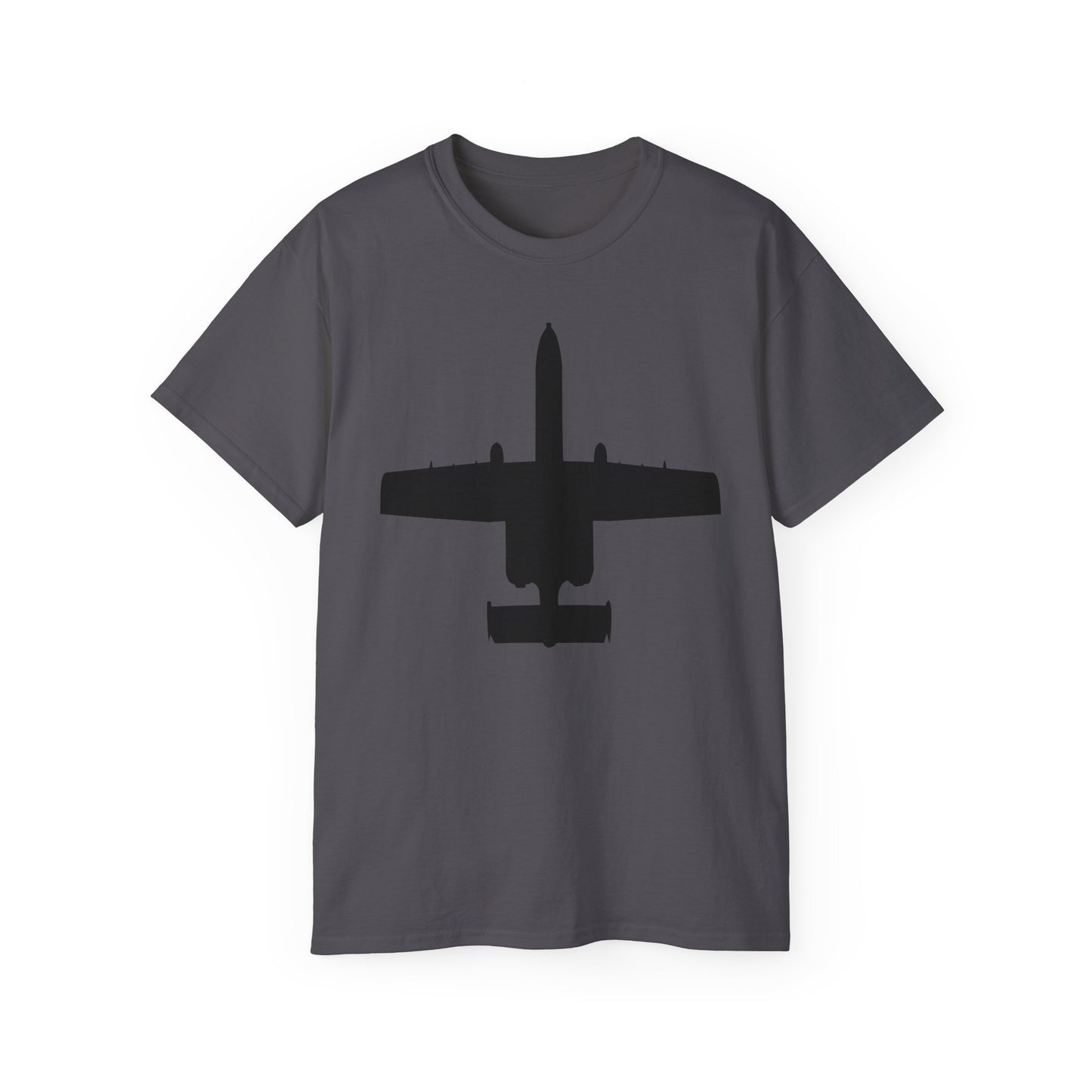 Unisex Ultra Cotton Tee - Aircraft - USAF - A-10 Thunderbolt II - Top - Silhouette X 300