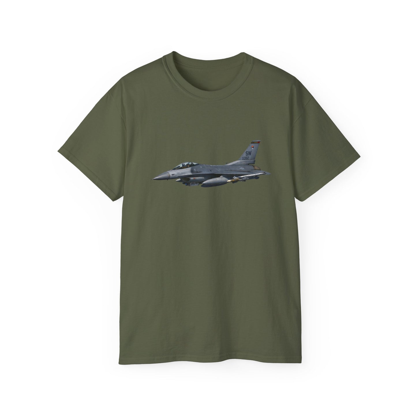Unisex Ultra Cotton Tee - USAF - F-16 Fighting Falcon wo txt X 300