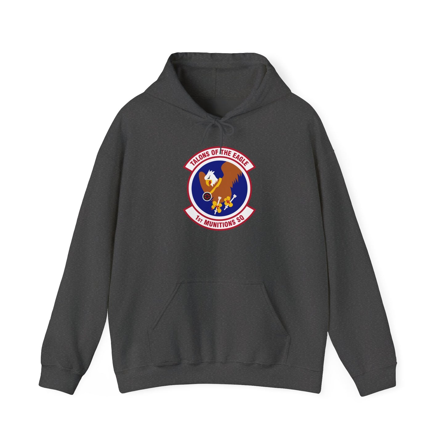 Unisex Heavy Blend Hooded Sweatshirt -USAF - 1st Munitions Squadron (ACC) wo txt