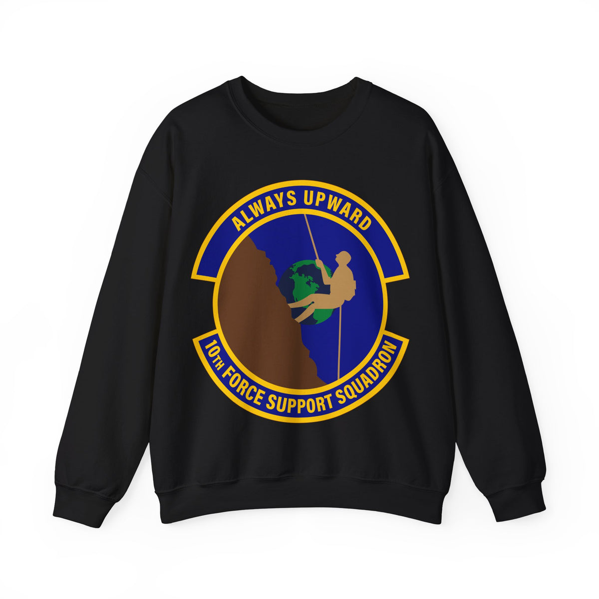 Crewneck Sweatshirt - USAF - 10th Force Support Squadron wo txt