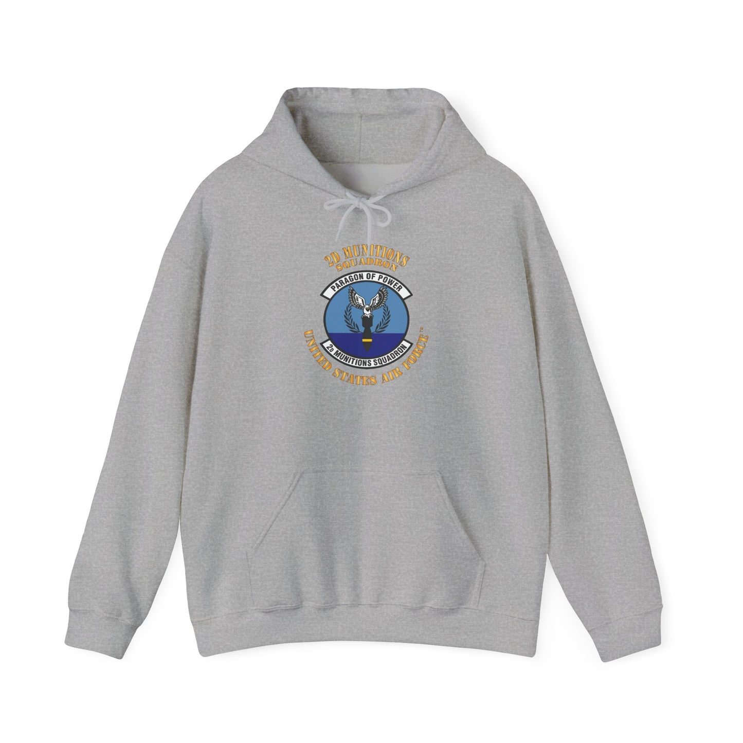Unisex Heavy Blend Hooded Sweatshirt - USAF - 2nd Munitions Squadron