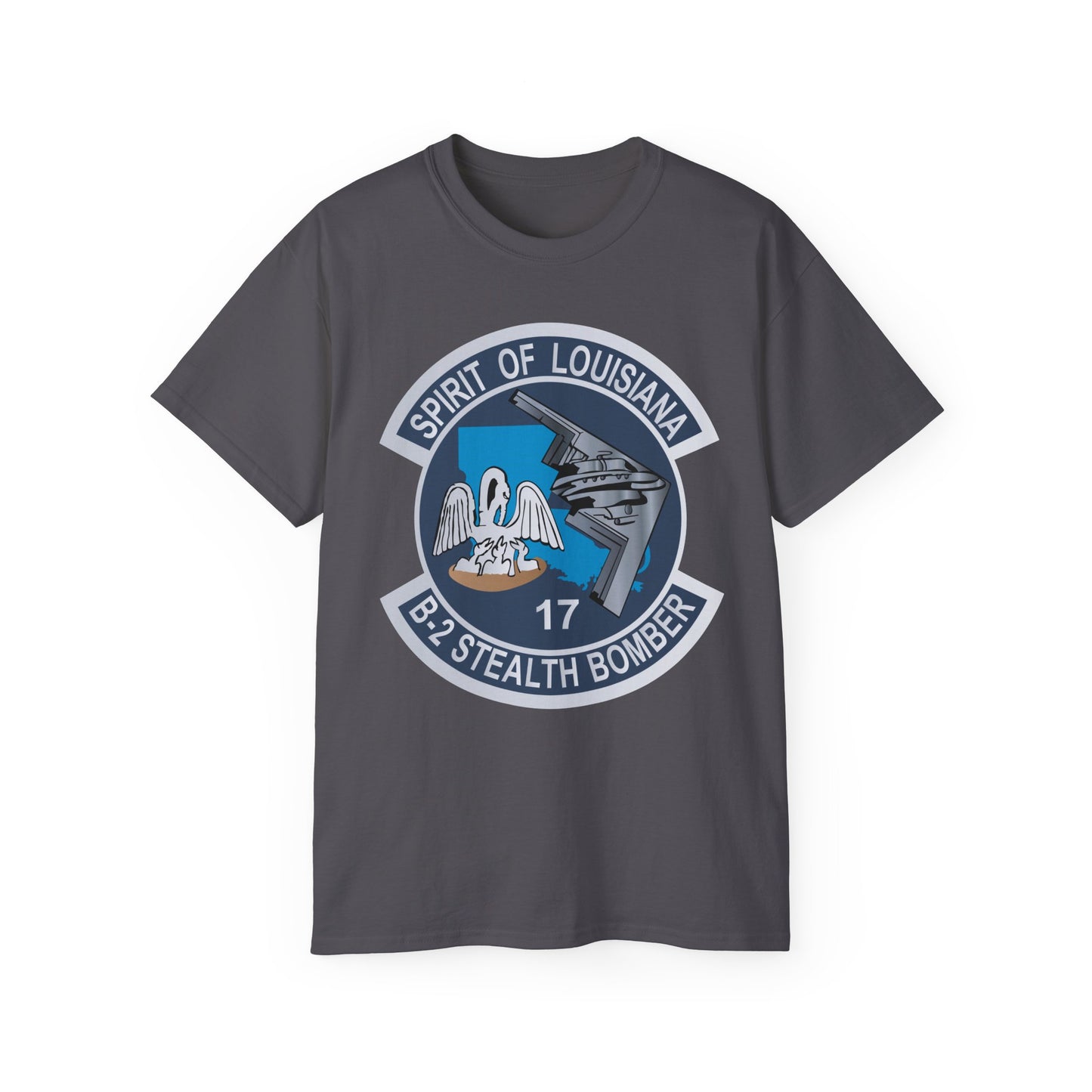 Unisex Ultra Cotton Tee - USAF - B2 - Spirit of Louisiana - Stealth Bomber wo txt X 300