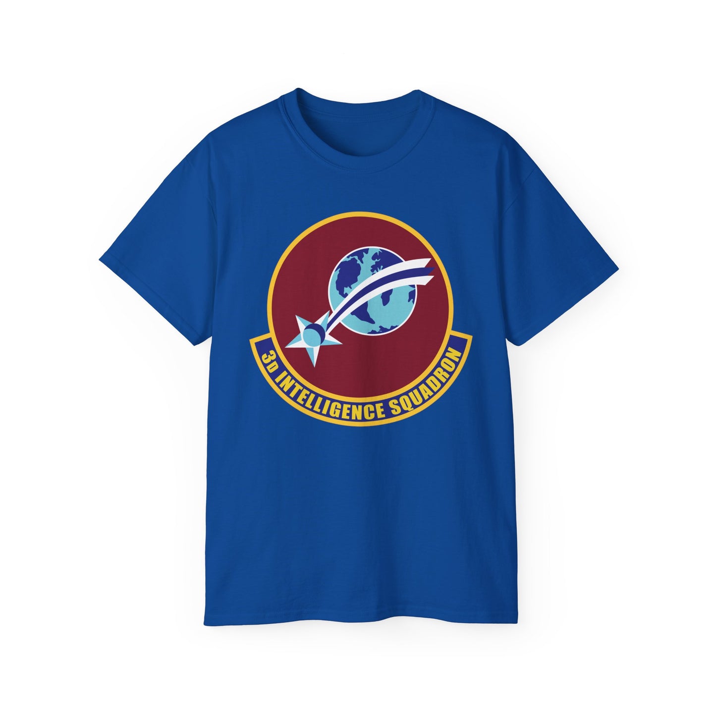 Unisex Ultra Cotton Tee - USAF - 3rd Intelligence Squadron wo txt