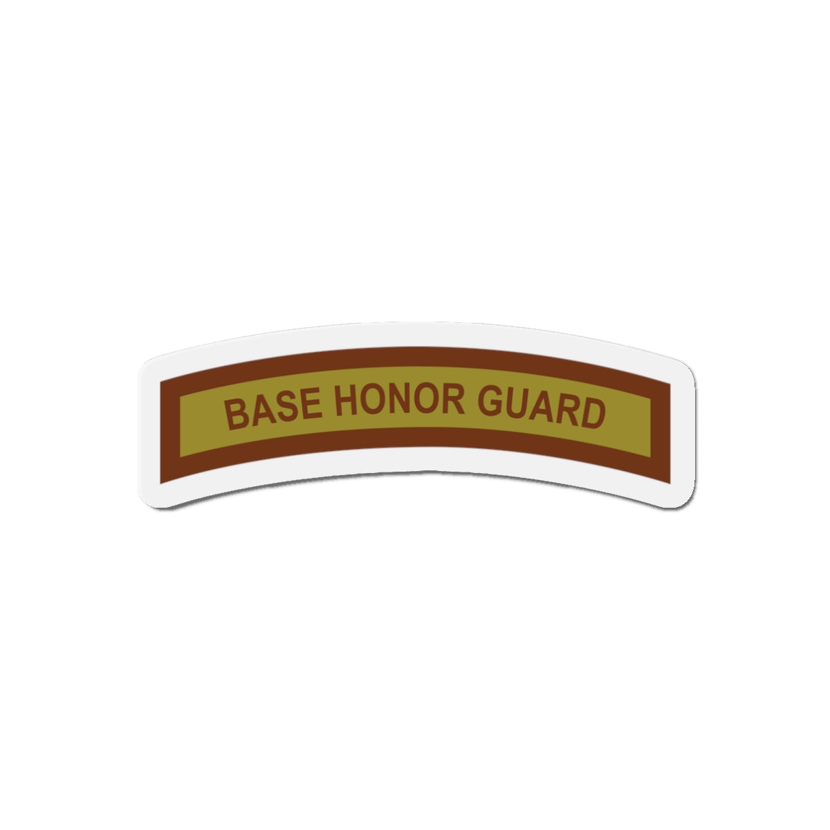 Die-Cut Magnet - USAF - Base Honor Guard Tab - V1