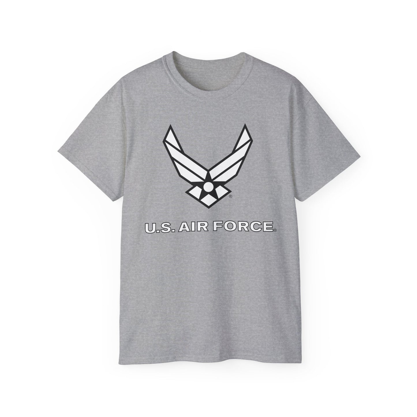 Unisex Ultra Cotton Tee - USAF Logo, TM Txt - U S Air Force - LA