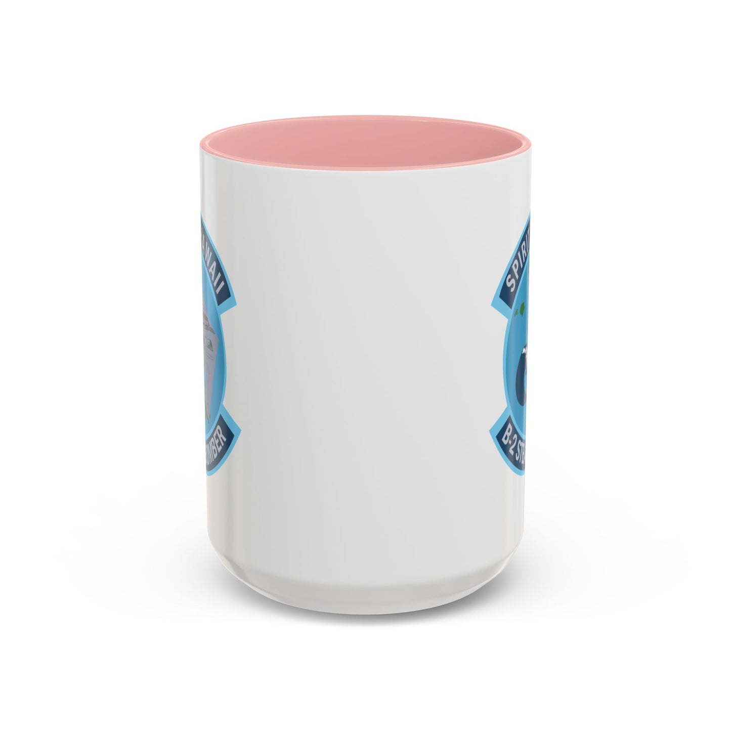 Accent Coffee Mug (11oz & 15oz) - USAF - B2 - Spirit of Hawaii - Stealth Bomber wo txt X 300