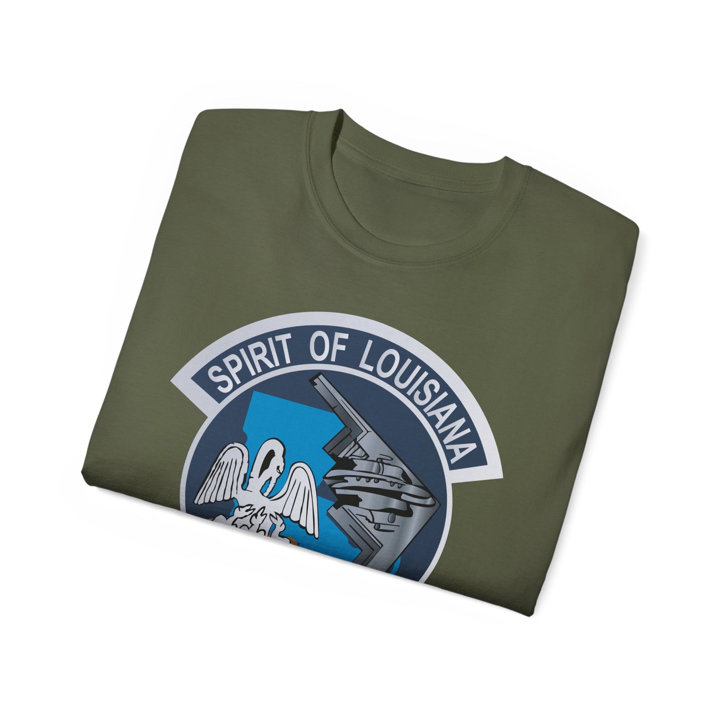 Unisex Ultra Cotton Tee - USAF - B2 - Spirit of Louisiana - Stealth Bomber wo txt X 300