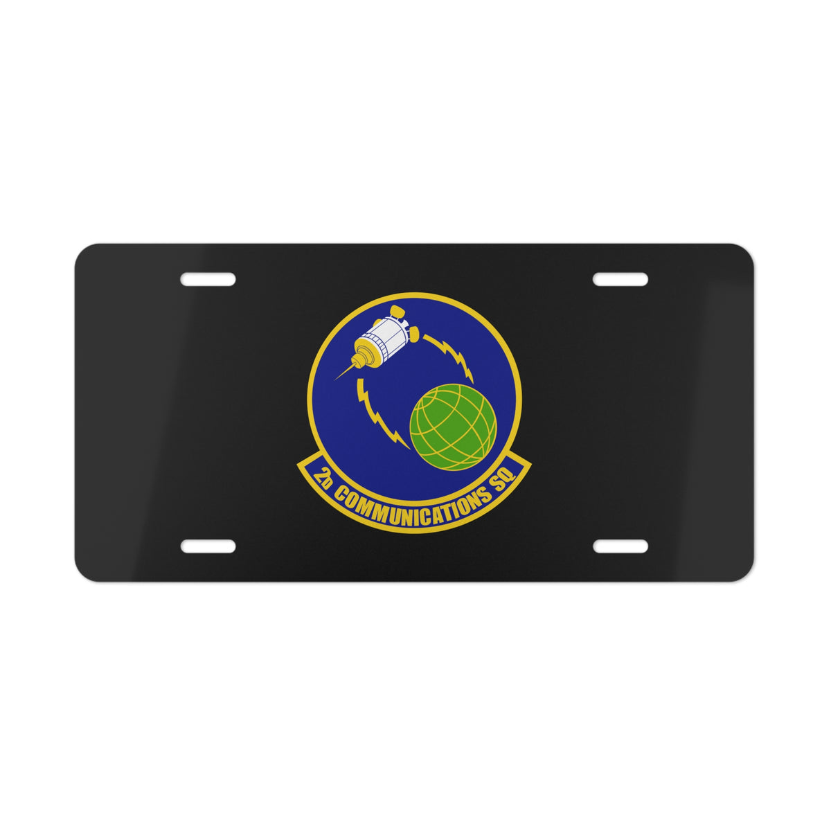 License Plate - USAF - 2d Communications Squadron wo txt
