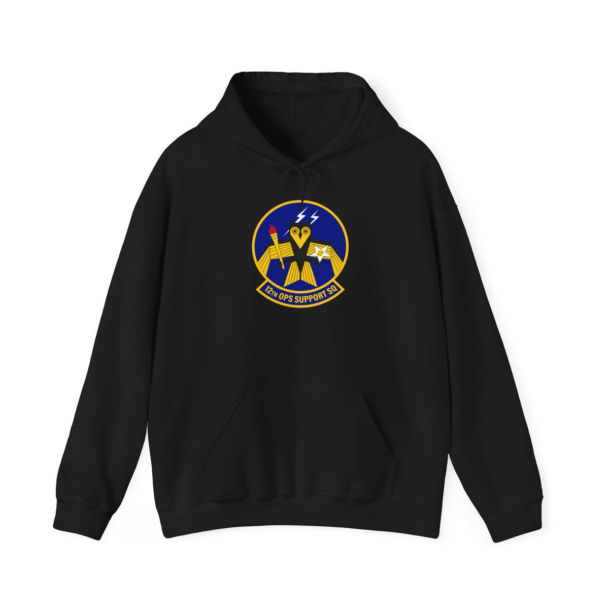 Unisex Heavy Blend Hooded Sweatshirt - USAF - 12th Operations Support Squadron wo txt