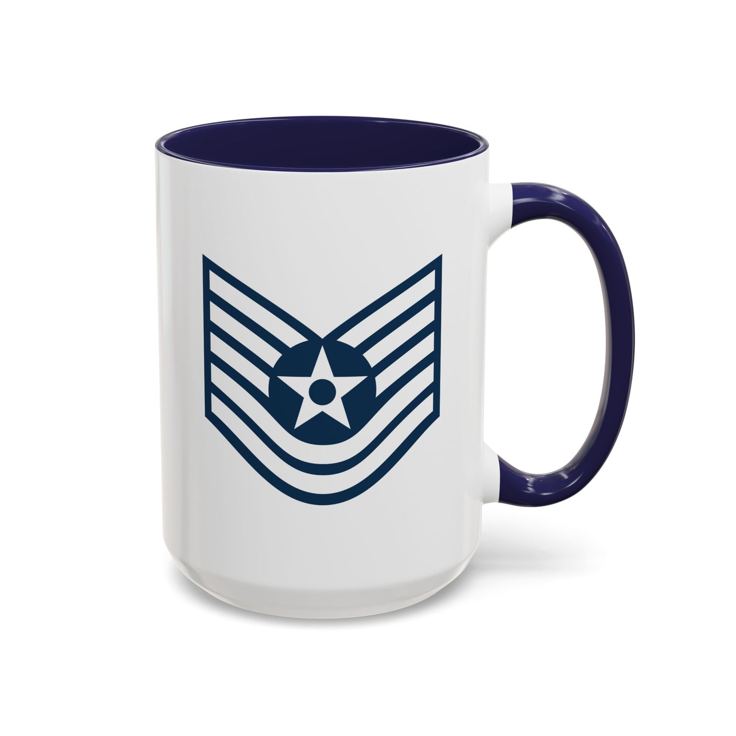 Accent Coffee Mug (11oz & 15oz) - USAF - Technical Sergeant (E6) - 2020
