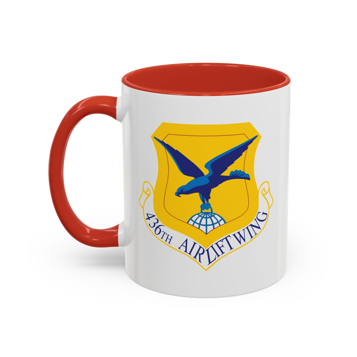 Accent Coffee Mug (11oz & 15oz) - USAF - 436th Airlift Wing wo Txt X 300