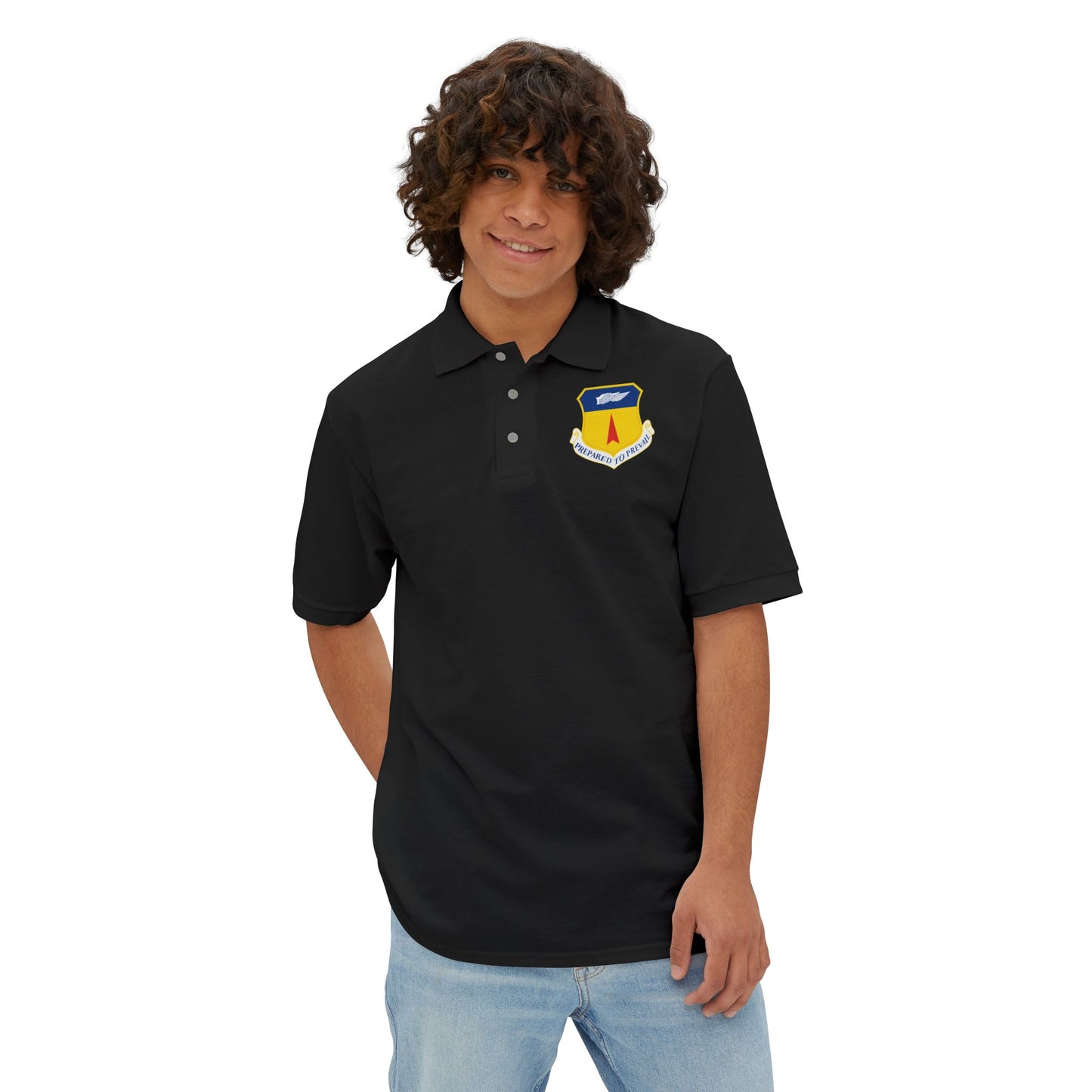Men's Piqué Polo - USAF - 36th Wing wo Txt