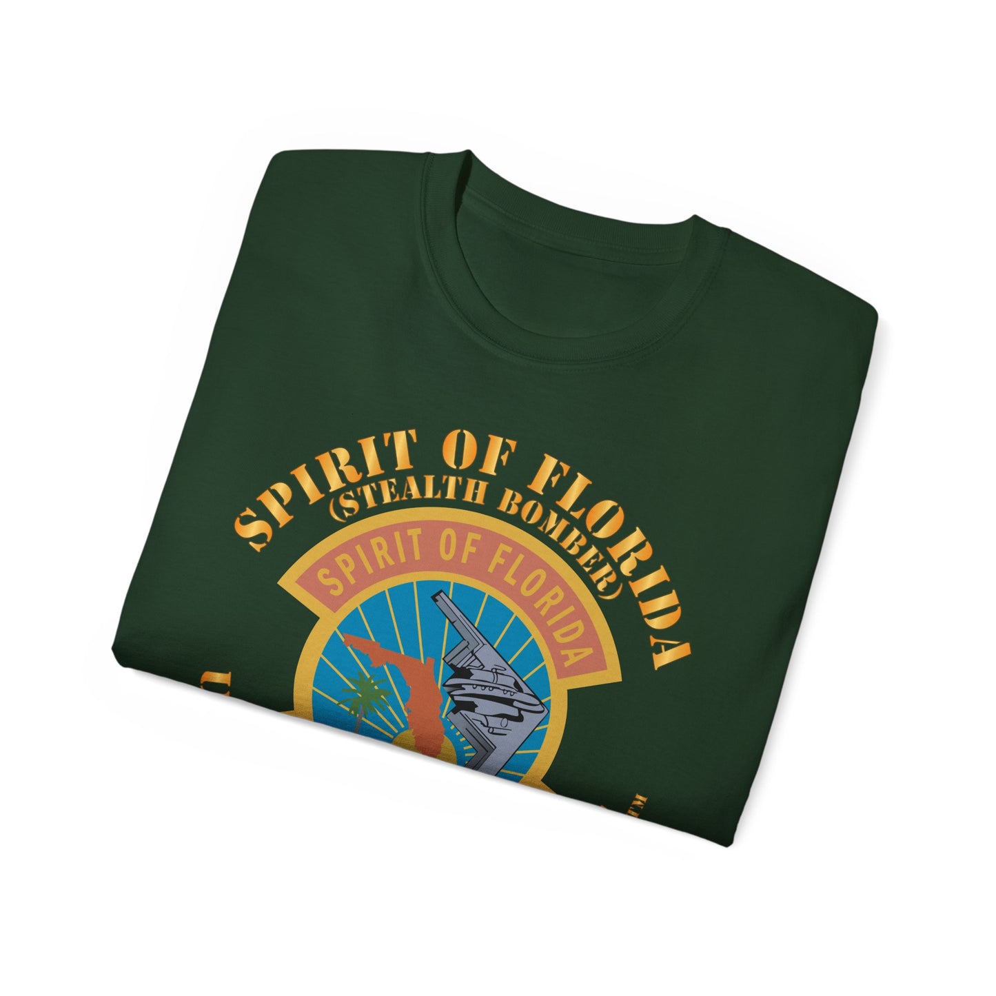 Unisex Ultra Cotton Tee - USAF - B2 - Spirit of Florida - Stealth Bomber X 300