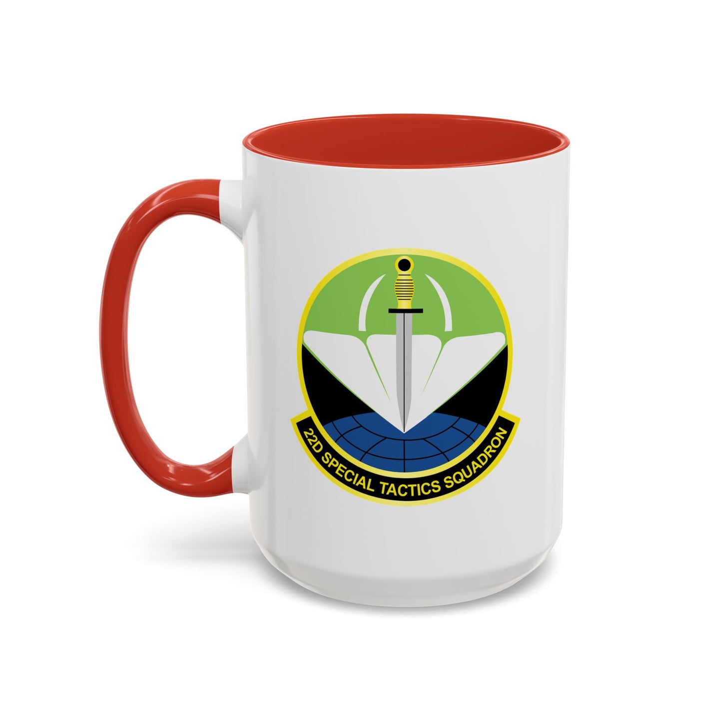 Accent Coffee Mug (11oz & 15oz) -USAF - 22nd Special Tactics Squadron  wo Txt X 300