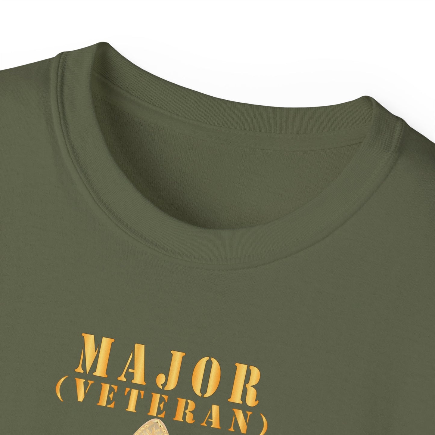 Unisex Ultra Cotton Tee - USAF - Major - MAJ - Veteran X 300