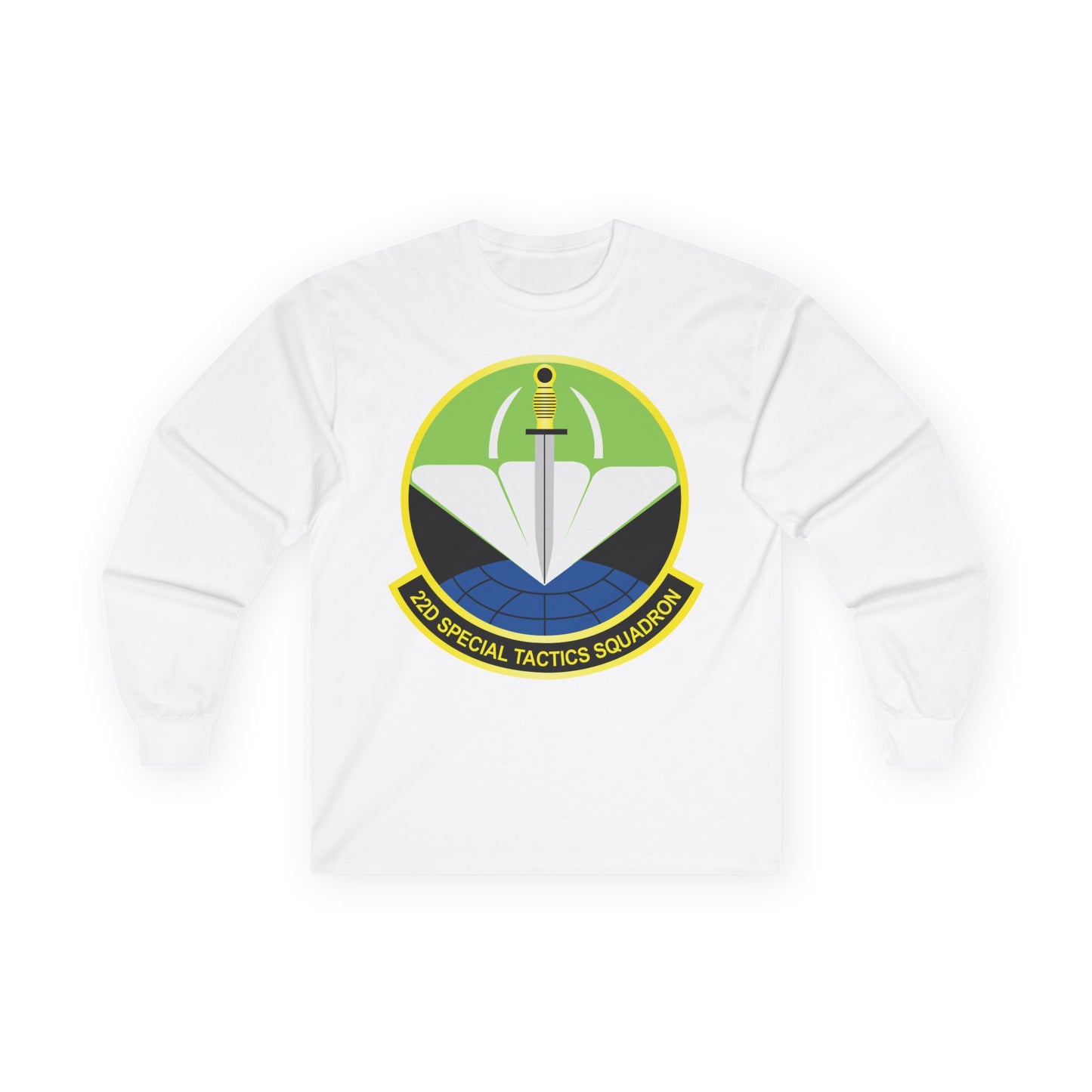 Unisex Ultra Cotton Long Sleeve Tee - USAF - 22nd Special Tactics Squadron  wo Txt X 300