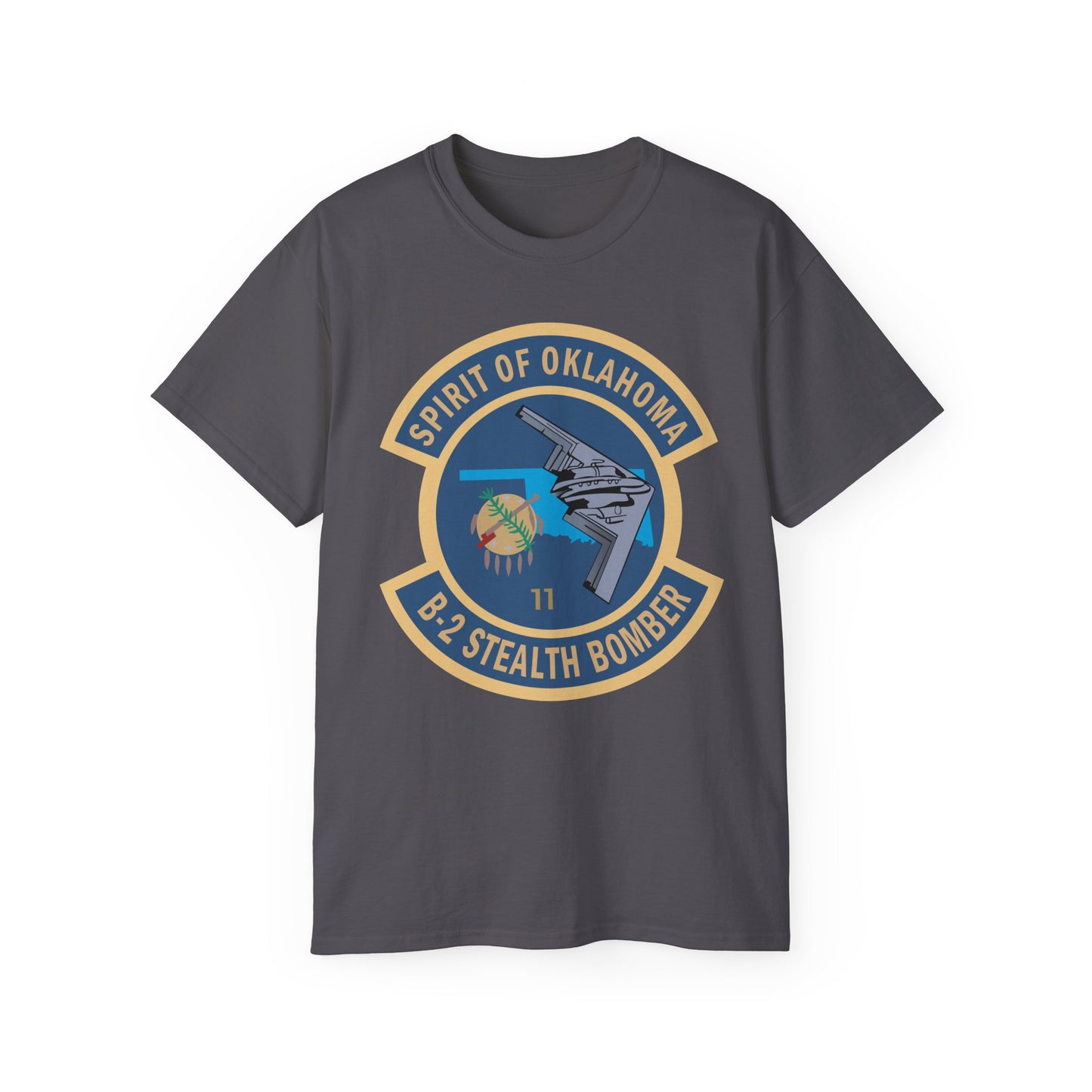 Unisex Ultra Cotton Tee - USAF - B2 - Spirit of Oklahoma - Stealth Bomber wo txt X 300