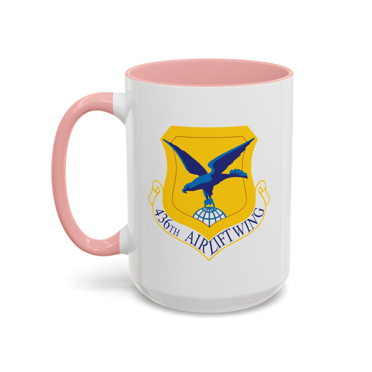Accent Coffee Mug (11oz & 15oz) - USAF - 436th Airlift Wing wo Txt X 300