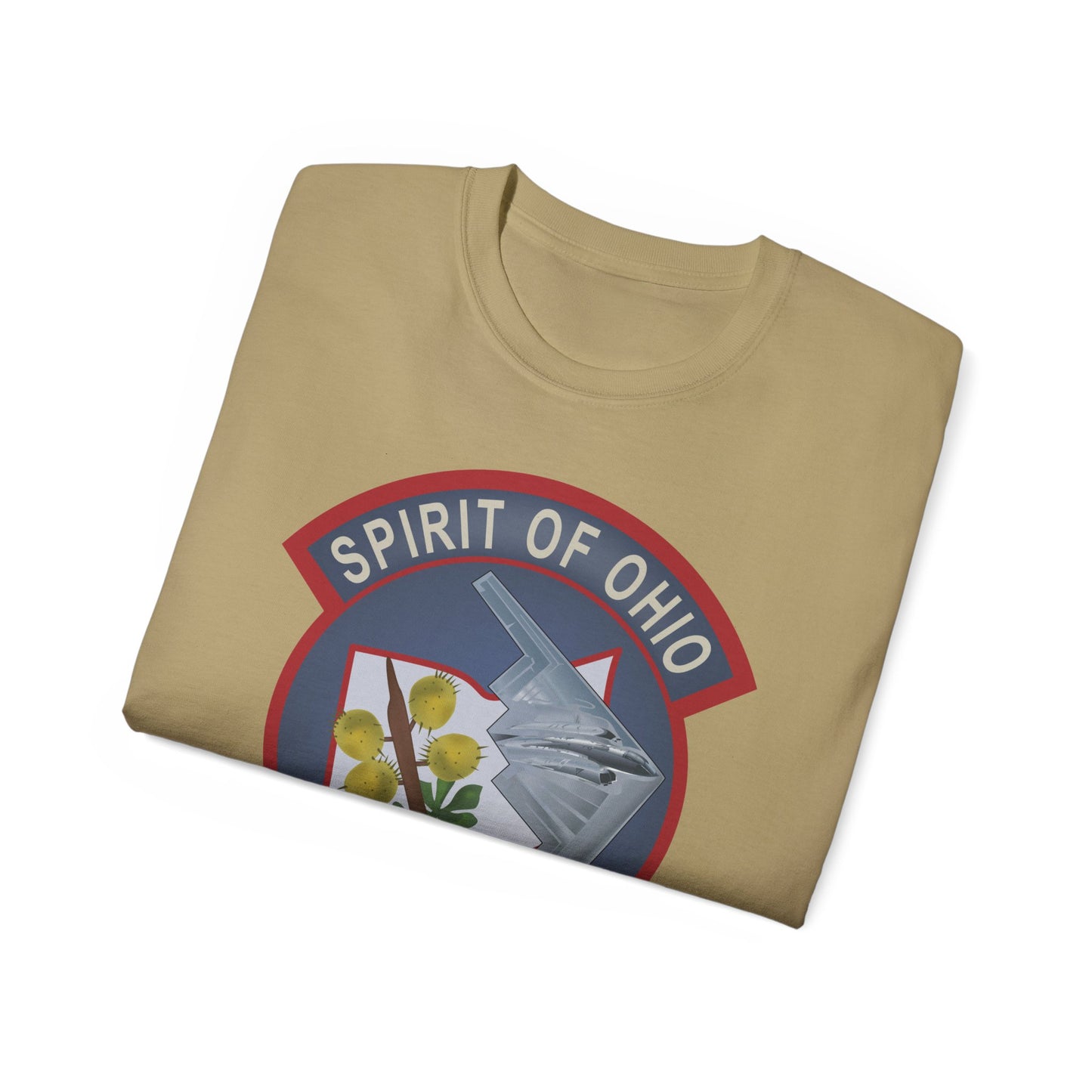 Unisex Ultra Cotton Tee - USAF - B2 - Spirit of Ohio - Stealth Bomber wo txt X 300