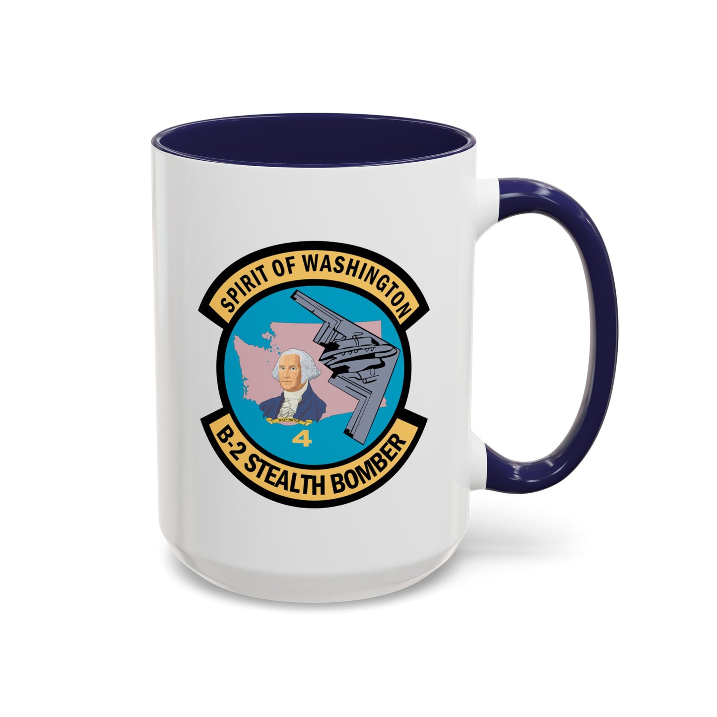 Accent Coffee Mug (11oz & 15oz) - USAF - B2 - Spirit of Washington - Stealth Bomber wo txt X 300