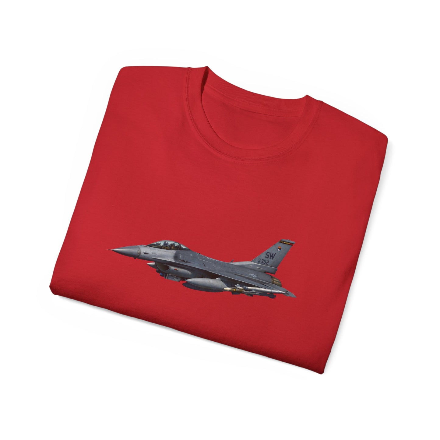 Unisex Ultra Cotton Tee - USAF - F-16 Fighting Falcon wo txt X 300