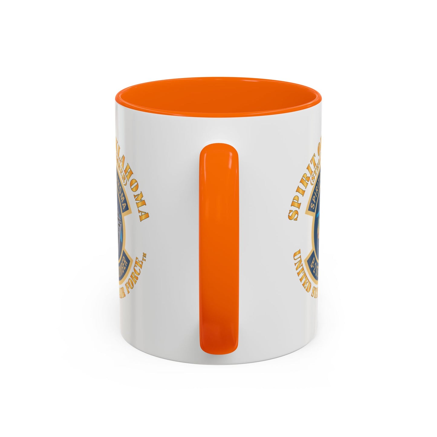 Accent Coffee Mug (11oz & 15oz) - USAF - B2 - Spirit of Oklahoma - Stealth Bomber X 300