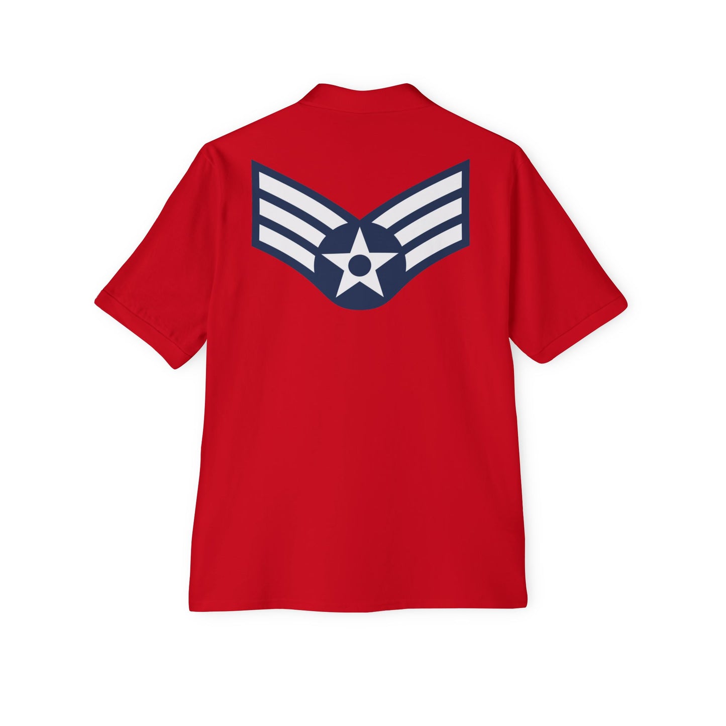 Men's Piqué Polo - USAF - Senior Airman (E4) - 2020