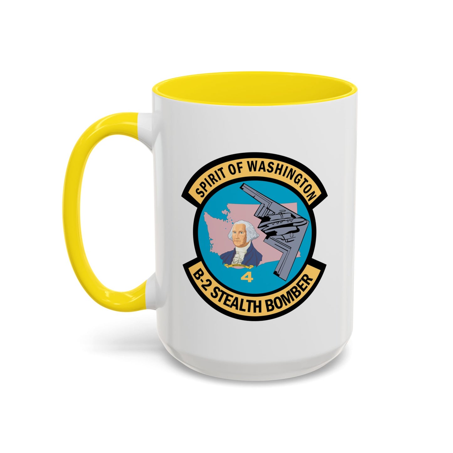 Accent Coffee Mug (11oz & 15oz) - USAF - B2 - Spirit of Washington - Stealth Bomber wo txt X 300