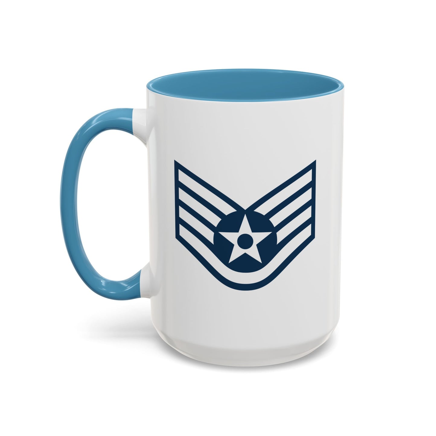 Accent Coffee Mug (11oz & 15oz) - USAF - Staff Sergeant (E5) - 2020