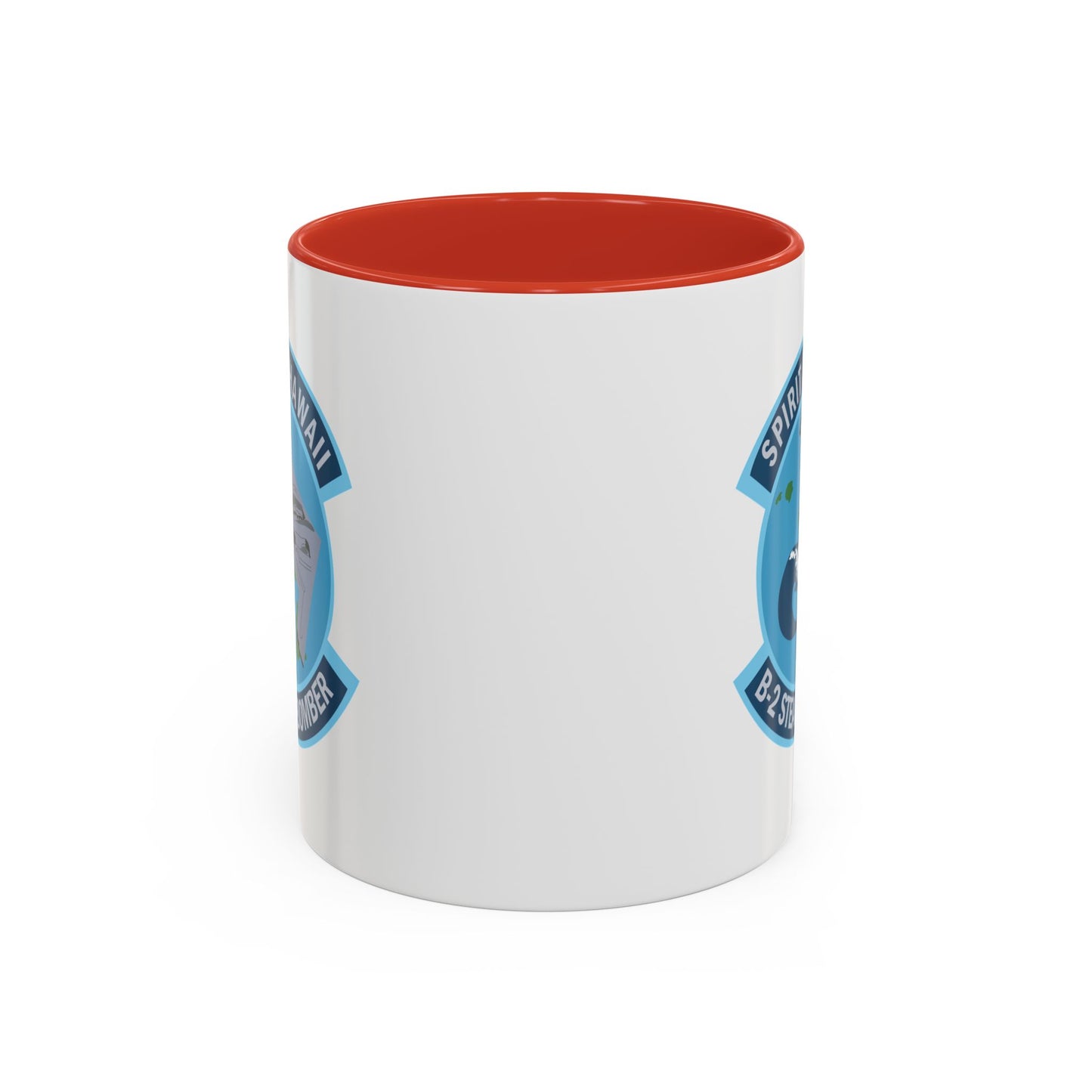 Accent Coffee Mug (11oz & 15oz) - USAF - B2 - Spirit of Hawaii - Stealth Bomber wo txt X 300