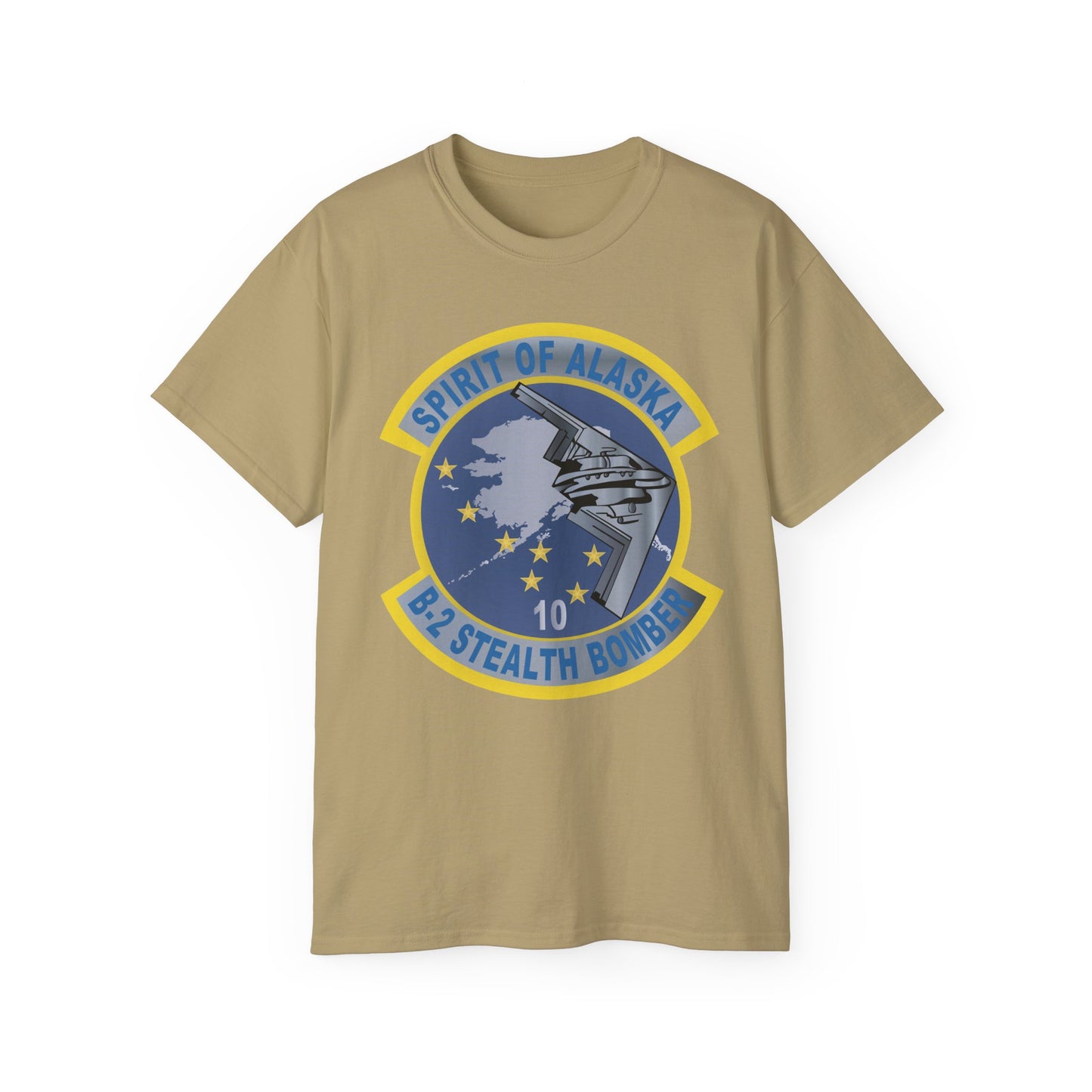 Unisex Ultra Cotton Tee - USAF - B2 - Spirit of Alaska - Stealth Bomber wo txt X 300