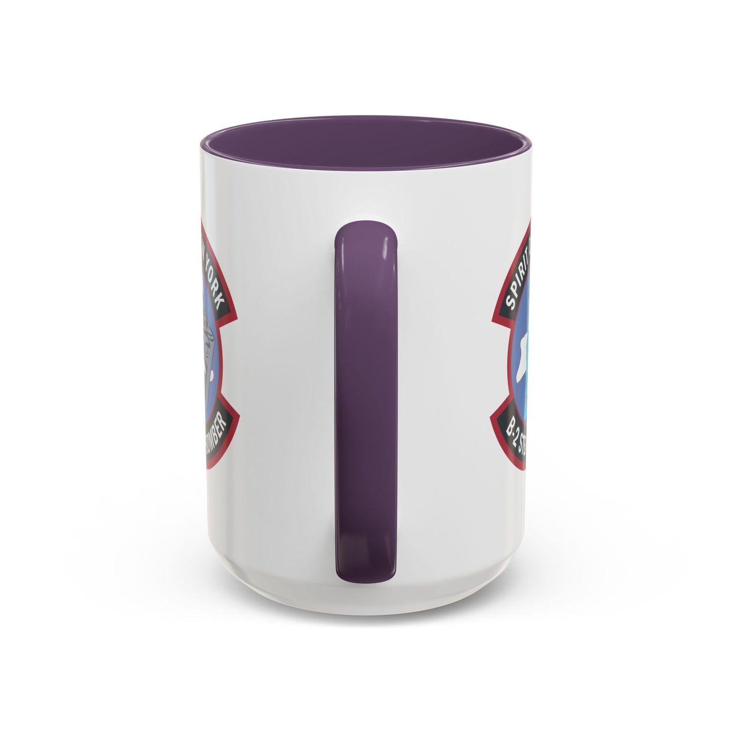 Accent Coffee Mug (11oz & 15oz) - USAF - B2 - Spirit of New York - Stealth Bomber wo txt X 300