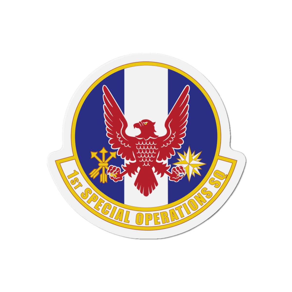 Die-Cut Magnet - USAF - 1st Special Operations Squadron wo txt