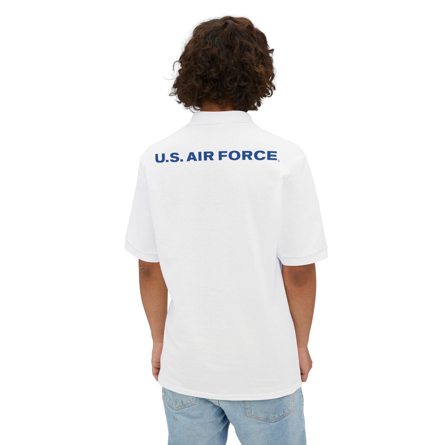 Men's Piqué Polo - US Air Force - R X 300