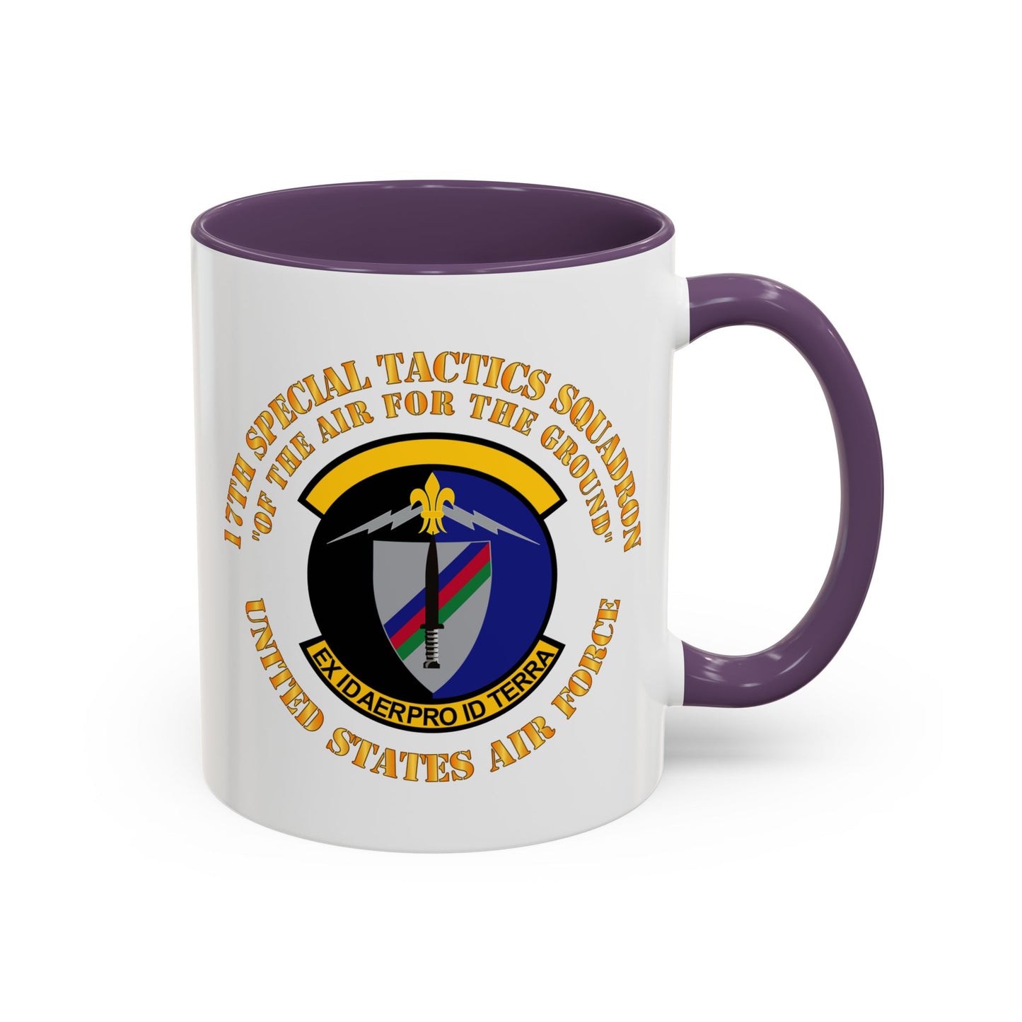 Accent Coffee Mug (11oz & 15oz) - USAF - 17th Special Tactics Squadron