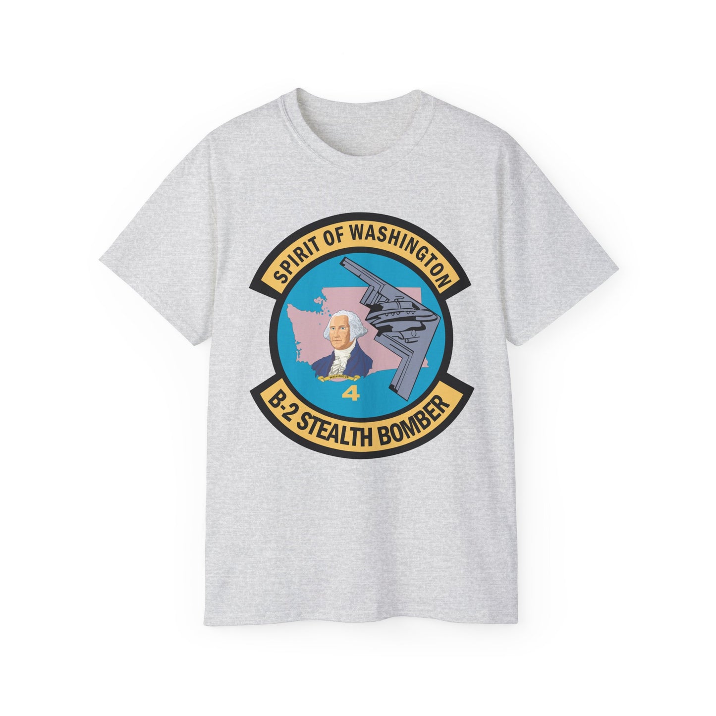 Unisex Ultra Cotton Tee - USAF - B2 - Spirit of Washington - Stealth Bomber wo txt X 300