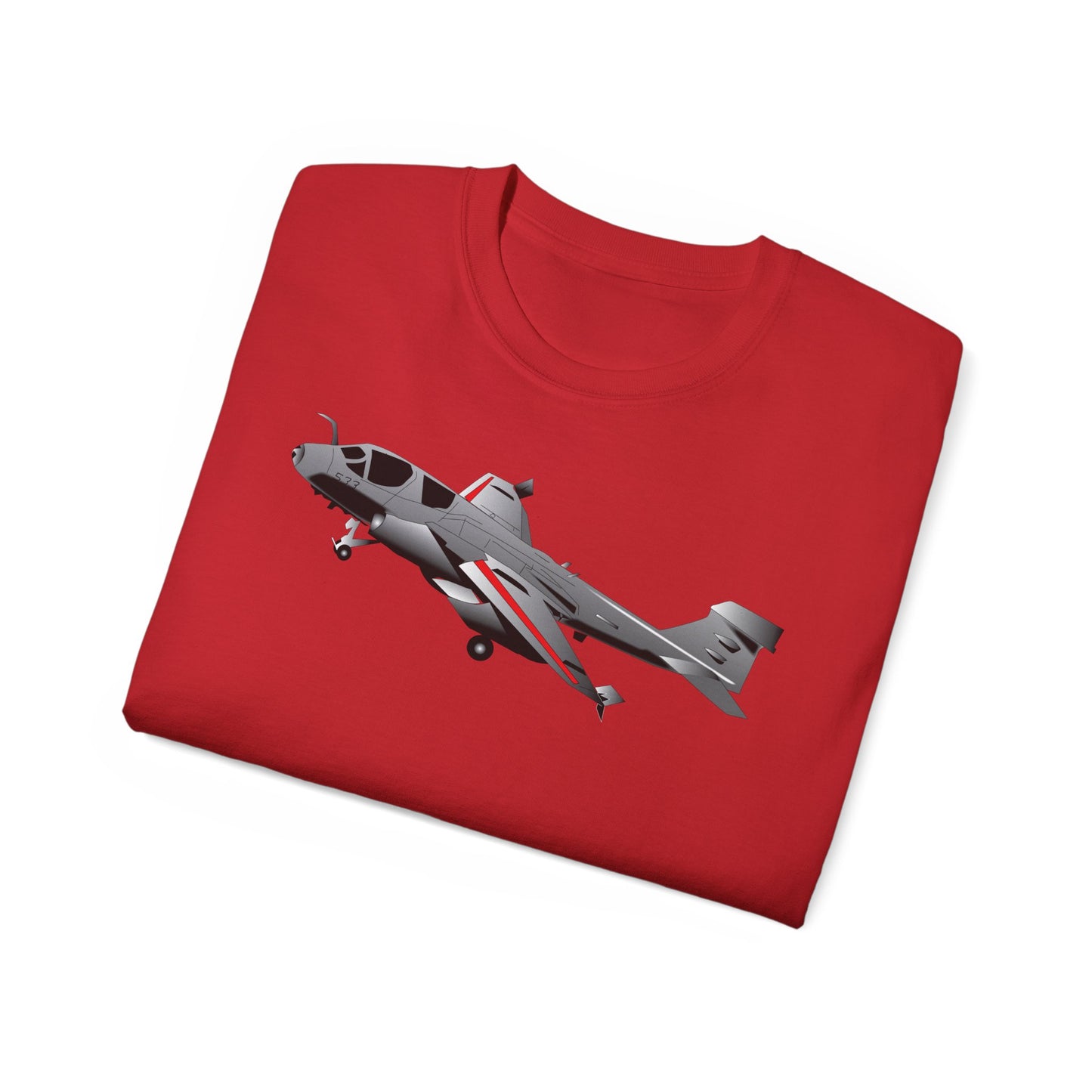 Unisex Ultra Cotton Tee - Aircraft - Navy - A-6A Intruder X 300