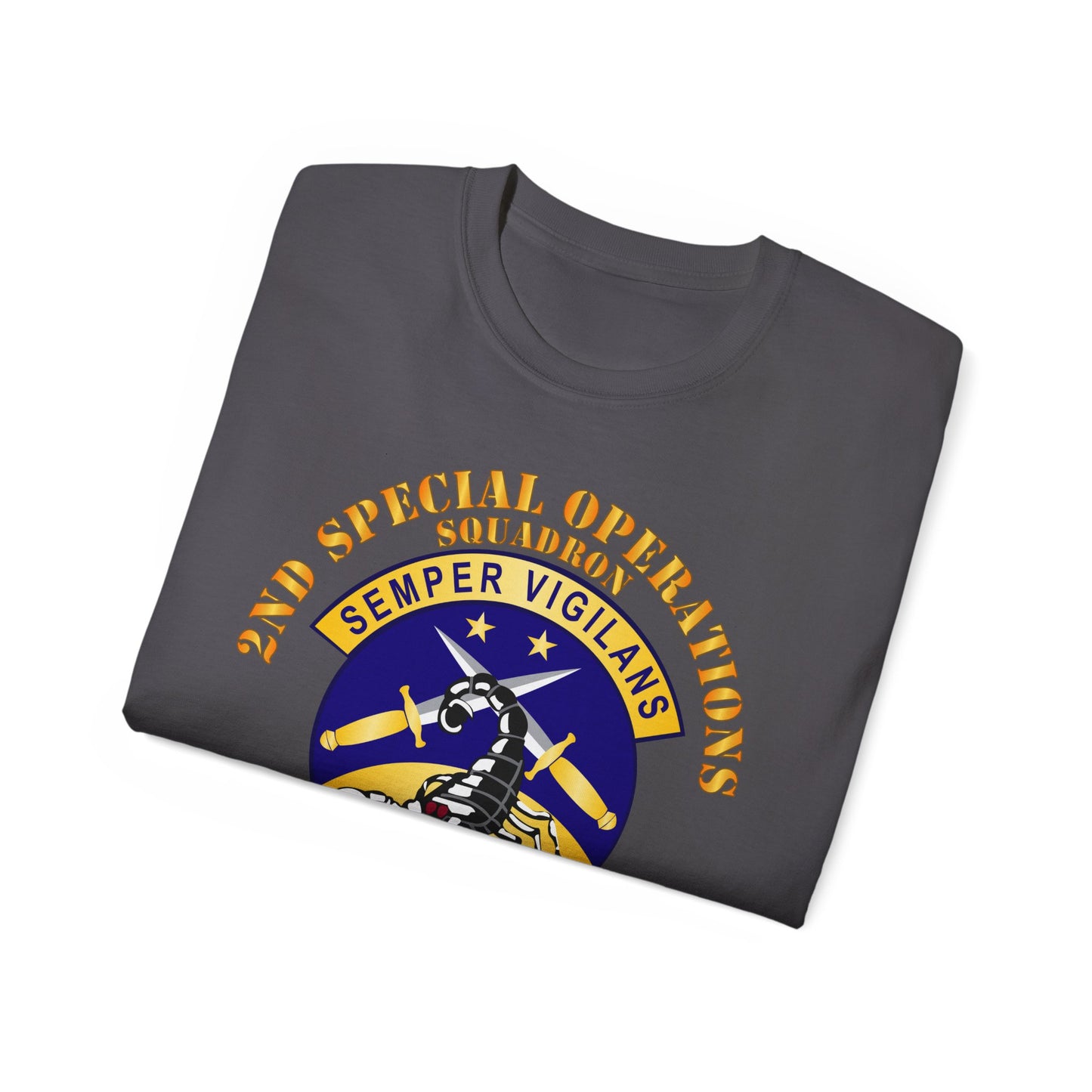 Unisex Ultra Cotton Tee - USAFSOF - 2nd Special Operations Squadron - 919th Operations Group
