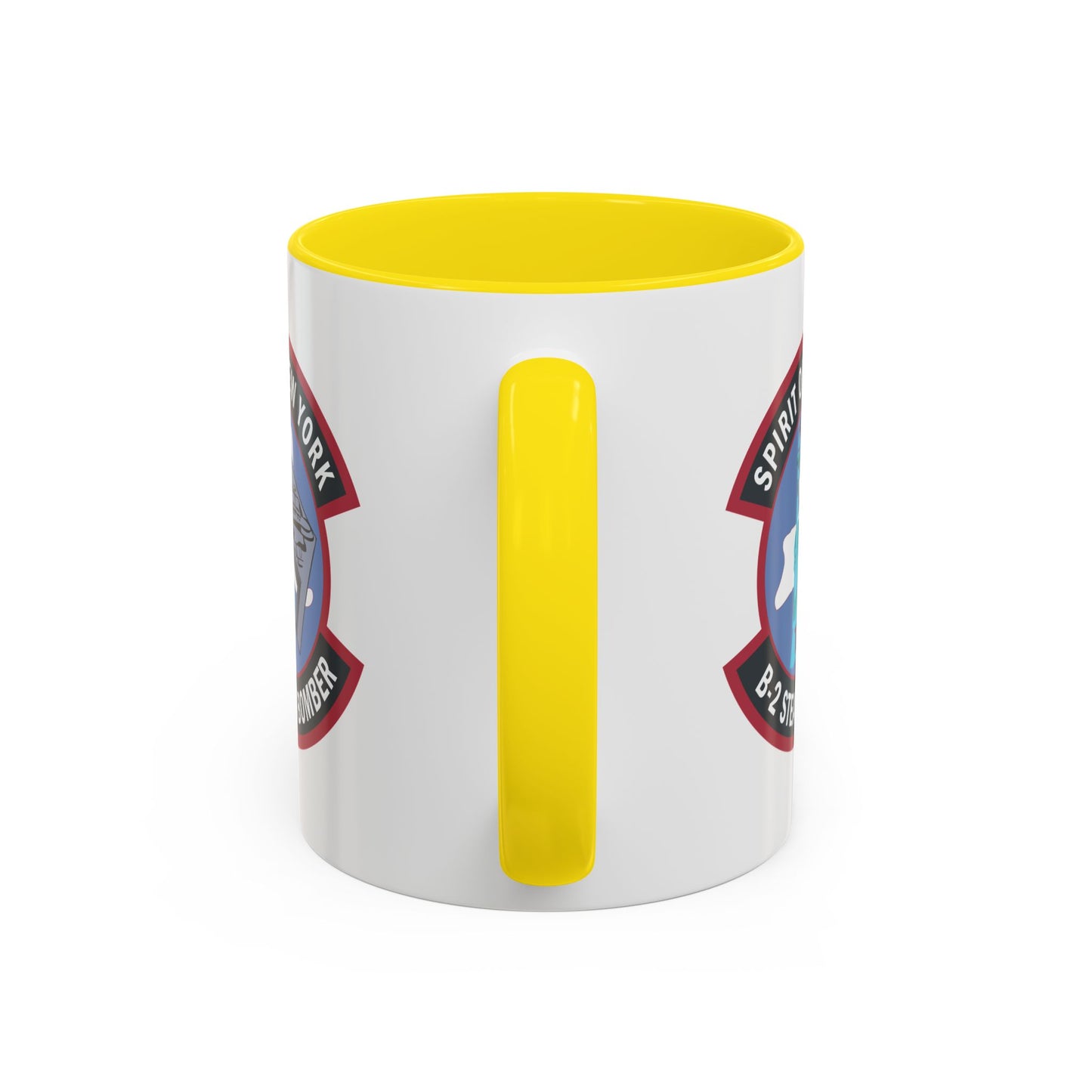 Accent Coffee Mug (11oz & 15oz) - USAF - B2 - Spirit of New York - Stealth Bomber wo txt X 300