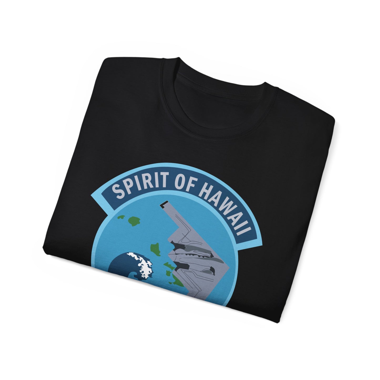 Unisex Ultra Cotton Tee - USAF - B2 - Spirit of Hawaii - Stealth Bomber wo txt X 300