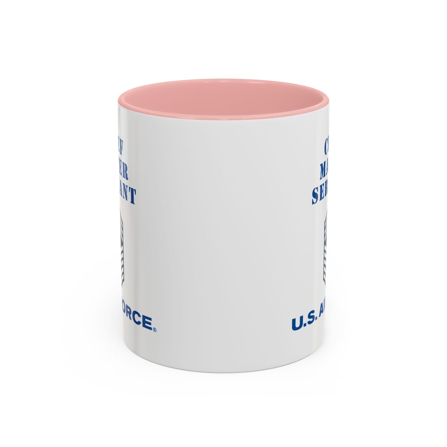 Accent Coffee Mug (11oz & 15oz) - USAF - Chief Master Sergeant (E9a) - 2020 - US Air Force w Text X 300
