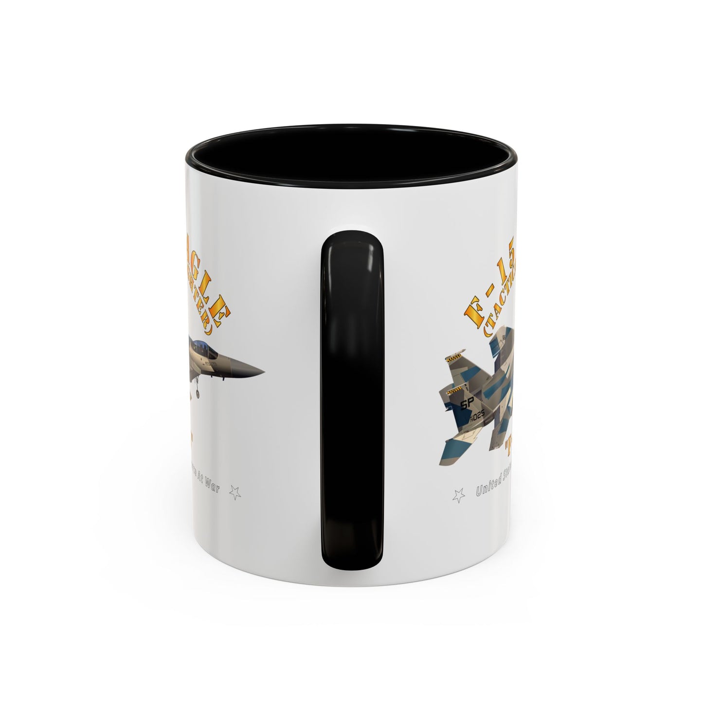 Accent Coffee Mug (11oz & 15oz) - USAF - F15 Eagle - F15