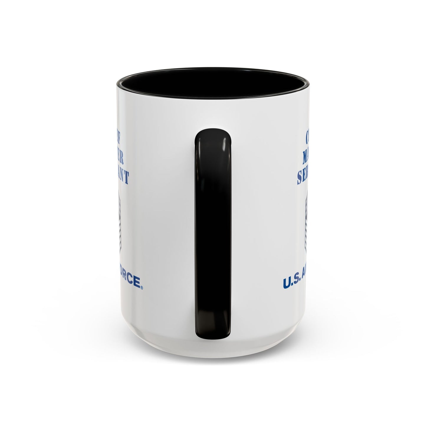 Accent Coffee Mug (11oz & 15oz) - USAF - Chief Master Sergeant (E9a) - 2020 - US Air Force w Text X 300