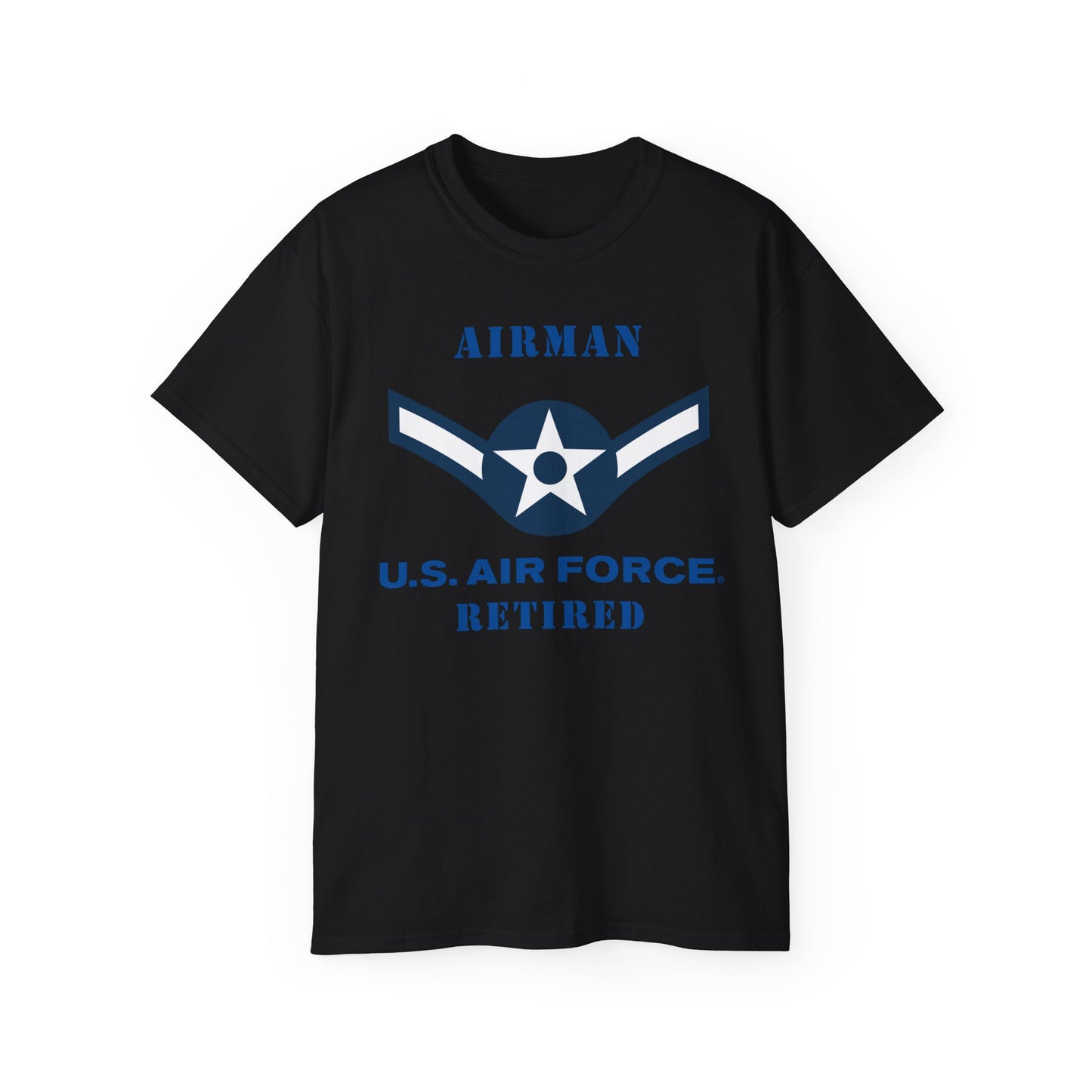 Unisex Ultra Cotton Tee - USAF - Airman (E2) - 2020 - US Air Force - Retired