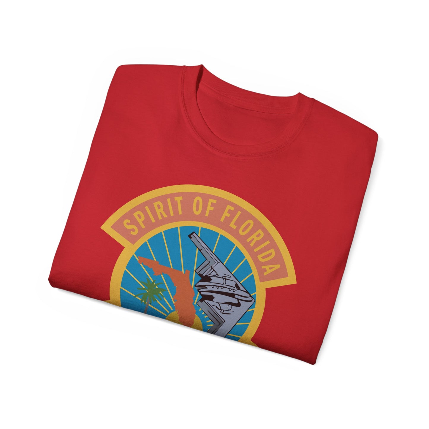 Unisex Ultra Cotton Tee - USAF - B2 - Spirit of Florida - Stealth Bomber wo txt X 300