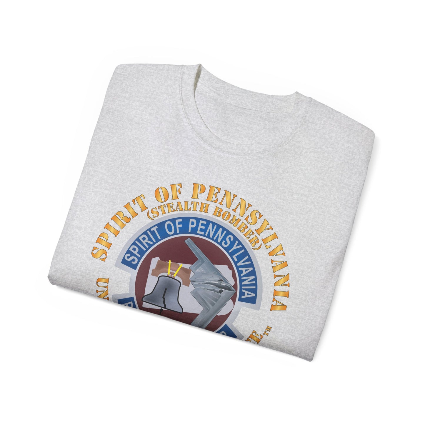 Unisex Ultra Cotton Tee - USAF - B2 - Spirit of Pennsylvania Stealth Bomber X 300