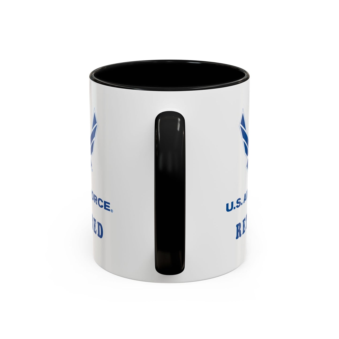 Accent Coffee Mug (11oz & 15oz) - USAF - Air Force - Retired X 300