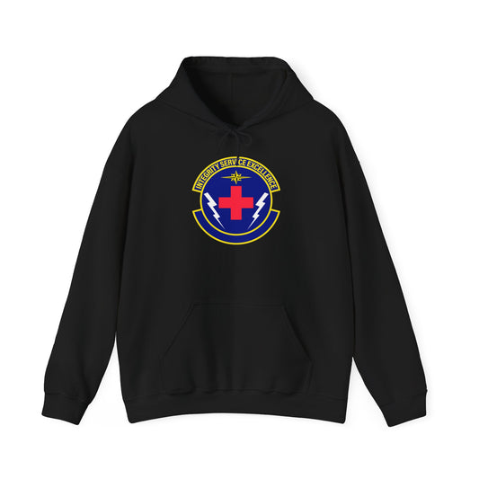 Unisex Heavy Blend Hooded Sweatshirt - USAF - 10th Healthcare Operations Sq wo txt