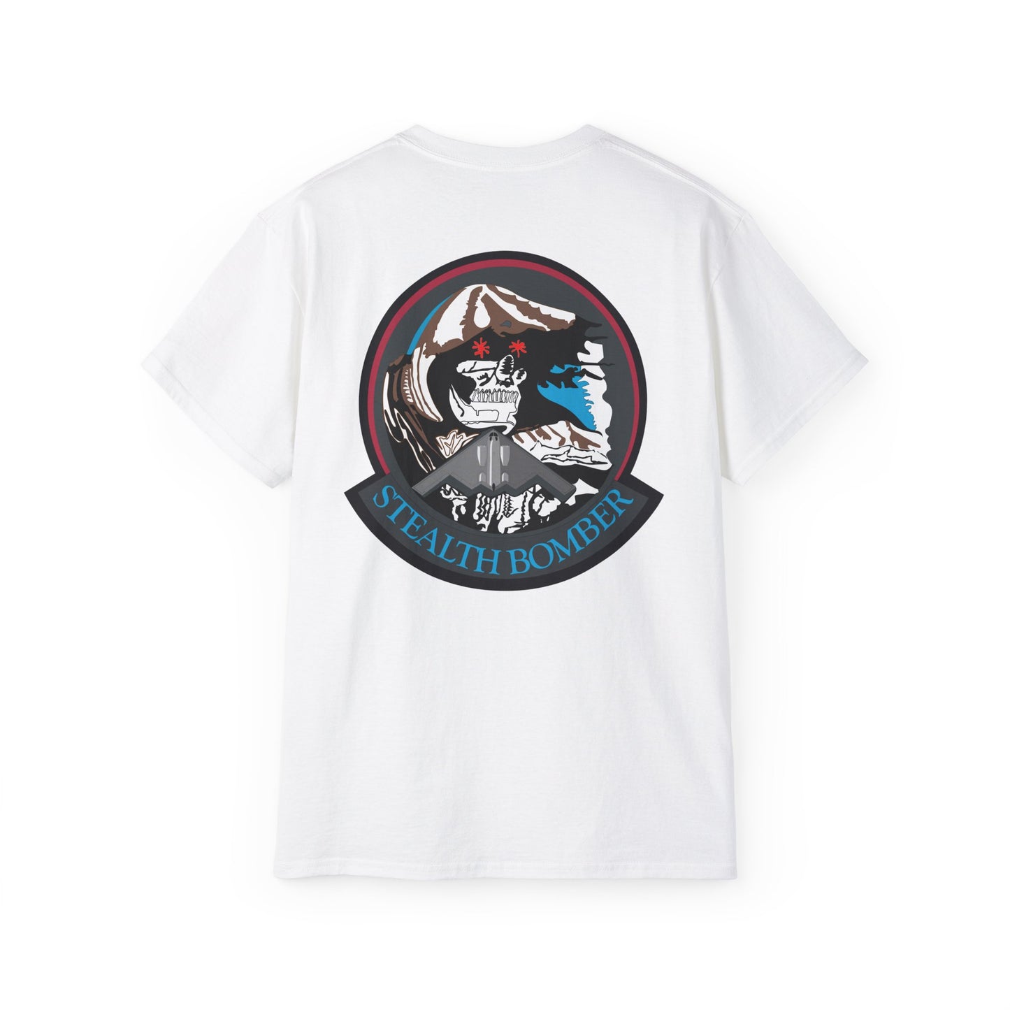 Unisex Ultra Cotton Tee - USAF - B2 - Grim Reaper - Stealth Bomber wo txt X 300